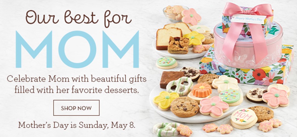 a mother's day cookie ad