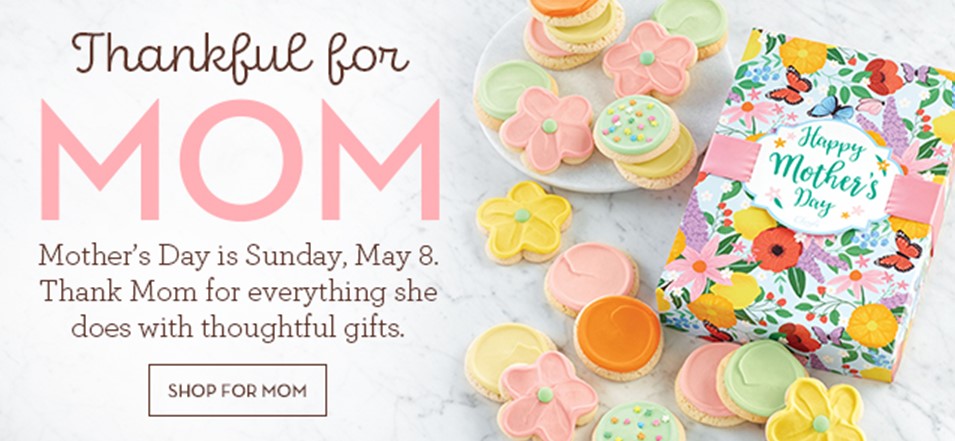 mother's day cookies ad