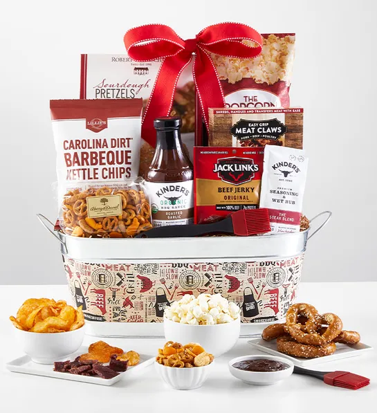 BBQ Grilling Gift Set with Seasoning Blend and Meat Claws