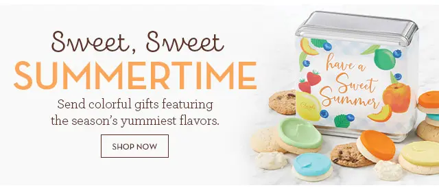 ad for summer cookies