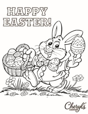Easter Coloring Page Print