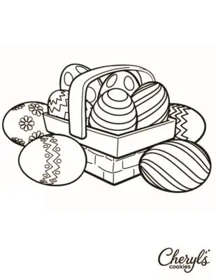 Easter Coloring Page Thumb
