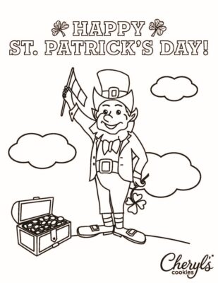 StPats Coloring Page Print
