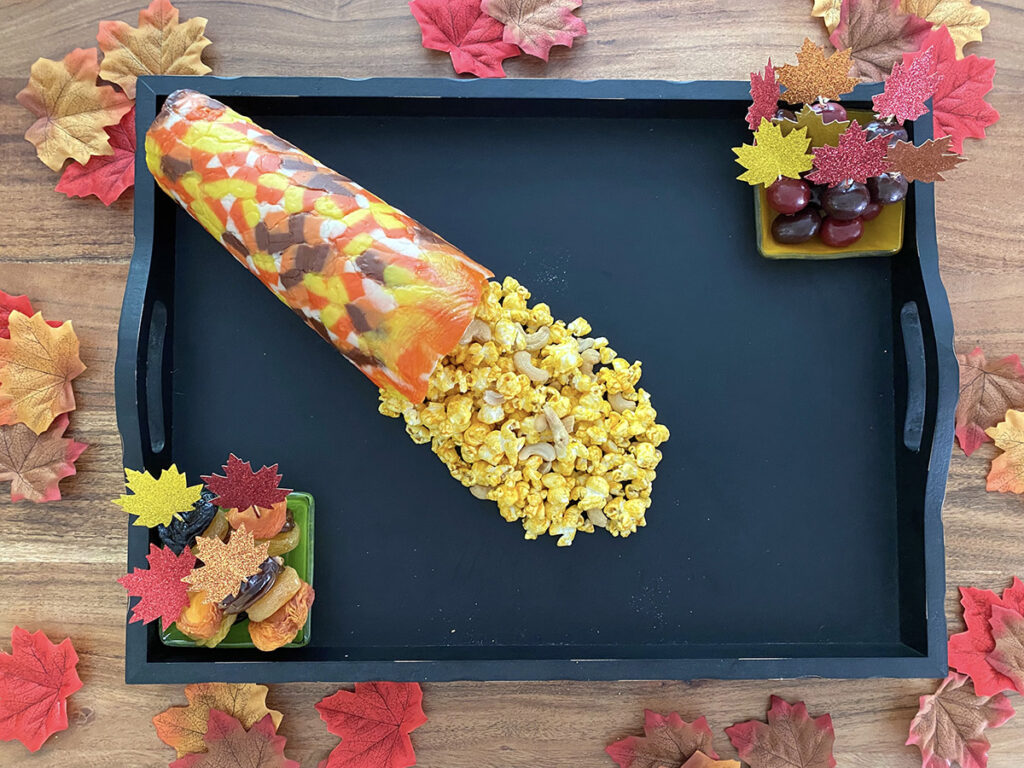 fall dessert board fall cookie board in progress