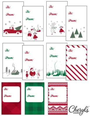 Christmas Printable Gift Tags