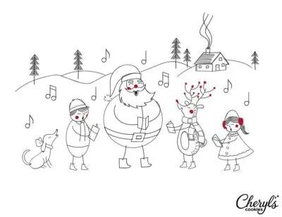 Cheryls Christmas Printable Page