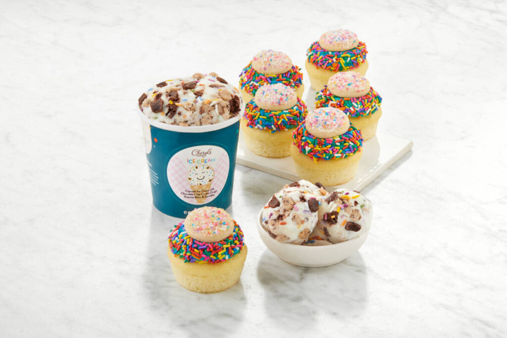 cheryls cookies ice cream line cupcakes