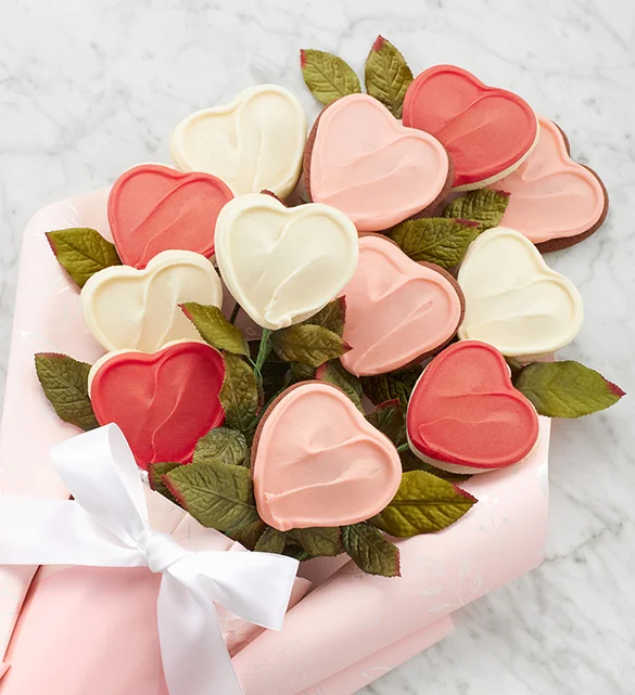 valentines day gifts for new couples with sugar cookies