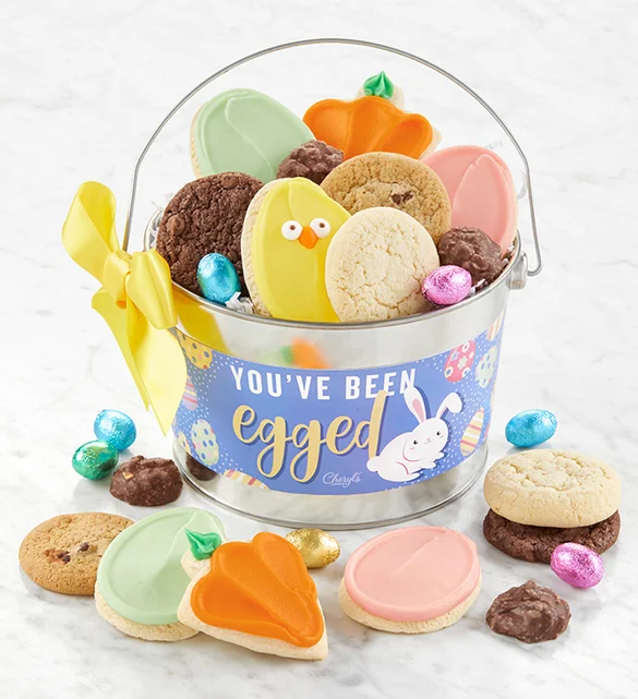 easter gifts youve been egged pail