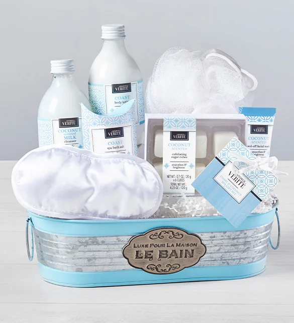 unique mothers day gifts relaxing coast and coconut spa set