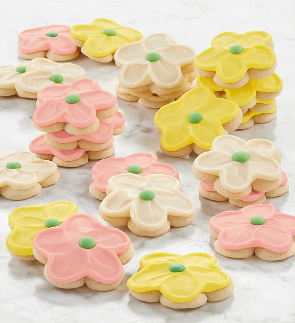graduation gifts cut out flower cookies